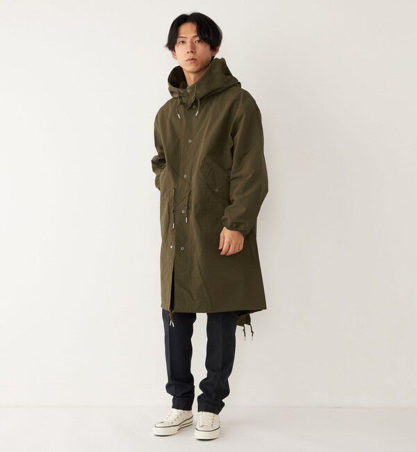 SHIPS Colors 「【SHIPS Colors別注】Rain-Stuff: フード オーバーコート」|ミリタリー・モッズコート|