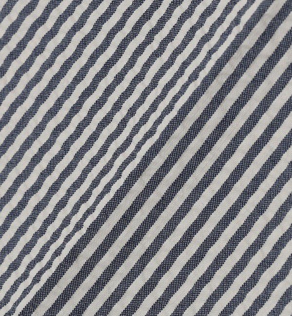 SHIPS「SHIPS: <セットアップ対応> イージー シアサッカー ストレッチ パンツ」|チノ|