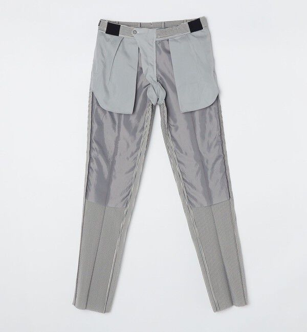 SHIPS「SHIPS: <セットアップ対応> イージー シアサッカー ストレッチ パンツ」|チノ|