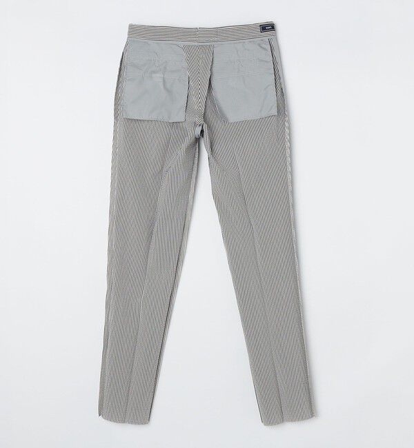 SHIPS「SHIPS: <セットアップ対応> イージー シアサッカー ストレッチ パンツ」|チノ|