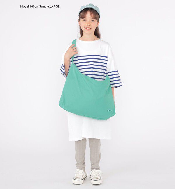 SHIPS KIDS「SHIPS KIDS:100～155cm / パネル ボーダー ワンピース」|ワンピース|
