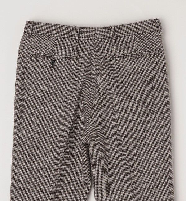 SHIPS「SHIPS: マーリン アンド エヴァンス社製生地 ピンチェック パンツ」|スラックス|