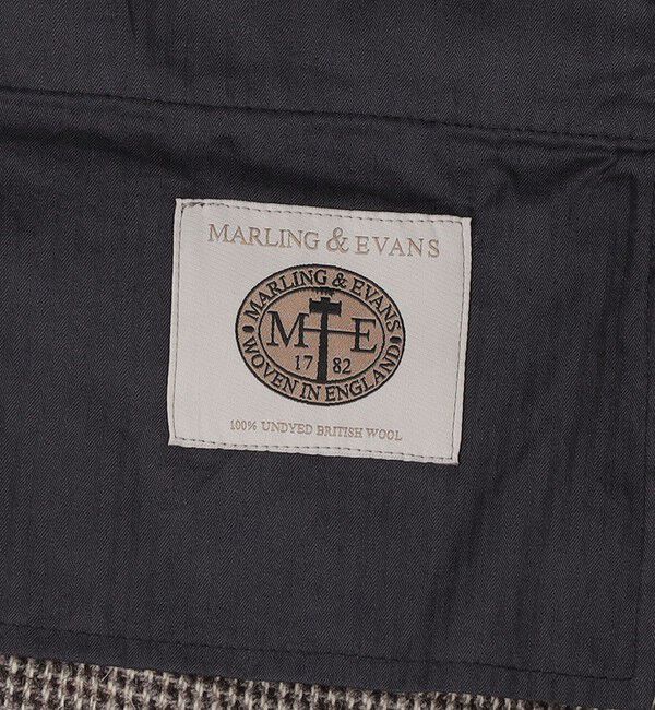 SHIPS「SHIPS: マーリン アンド エヴァンス社製生地 ピンチェック パンツ」|スラックス|