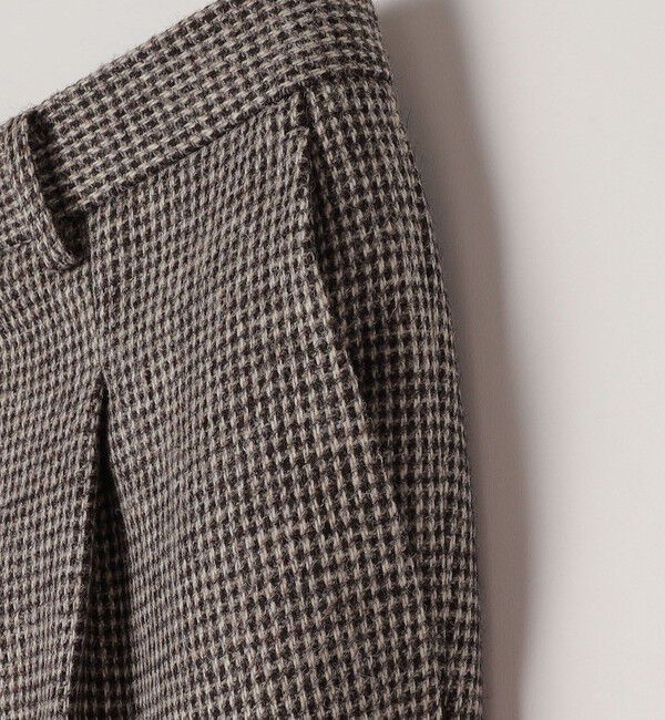 SHIPS「SHIPS: マーリン アンド エヴァンス社製生地 ピンチェック パンツ」|スラックス|