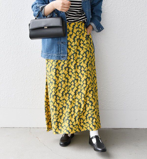 SHIPS any「SHIPS any: SPRINTEX フラワー サーキュラー スカート」|スカート|