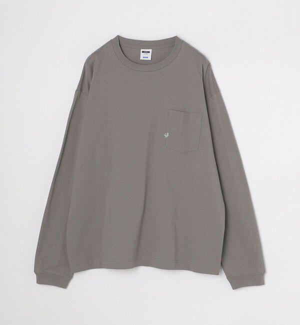 SHIPS「【WEB限定】SHIPS:〈汗染み防止加工〉ワンポイントロゴ ビッグシルエットヘビーウェイトTシャツ」|Tシャツ・カットソー|