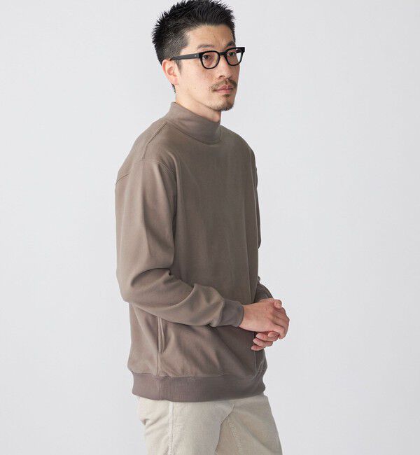 SHIPS「SHIPS: 〈吸湿発熱〉モイスチャー ウォーム モックネック プルオーバー」|Tシャツ・カットソー|