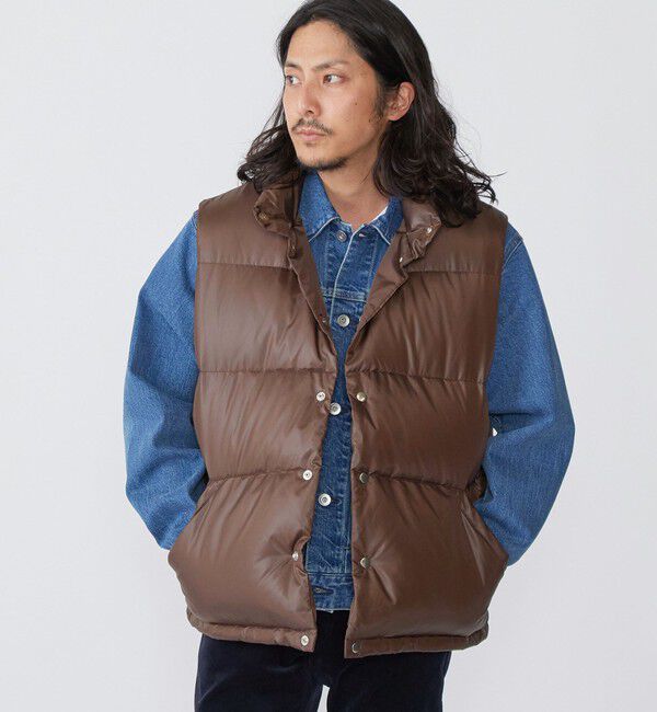SHIPS「SHIPS: 〈撥水加工〉光電子(R) オーセンティック ダウン ベスト」|ダウンベスト・ベスト|