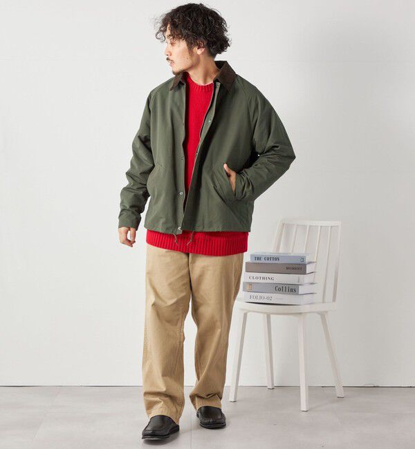 SHIPS any「【SHIPS any 別注】Bollington: ショート ハンティングジャケット」|ブルゾン・スタジャン|