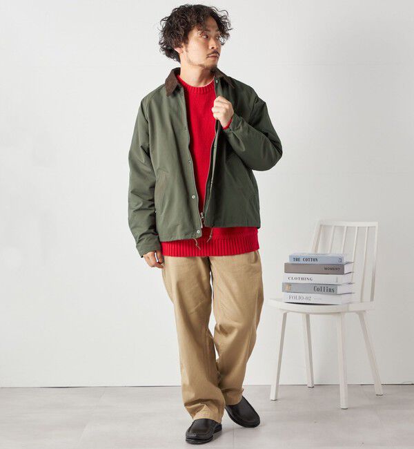 SHIPS any「【SHIPS any 別注】Bollington: ショート ハンティングジャケット」|ブルゾン・スタジャン|