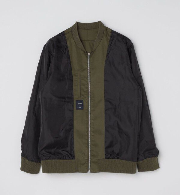 SHIPS Colors 「SHIPS Colors:〈撥水〉MA-1 ジャケット」|ブルゾン・スタジャン|