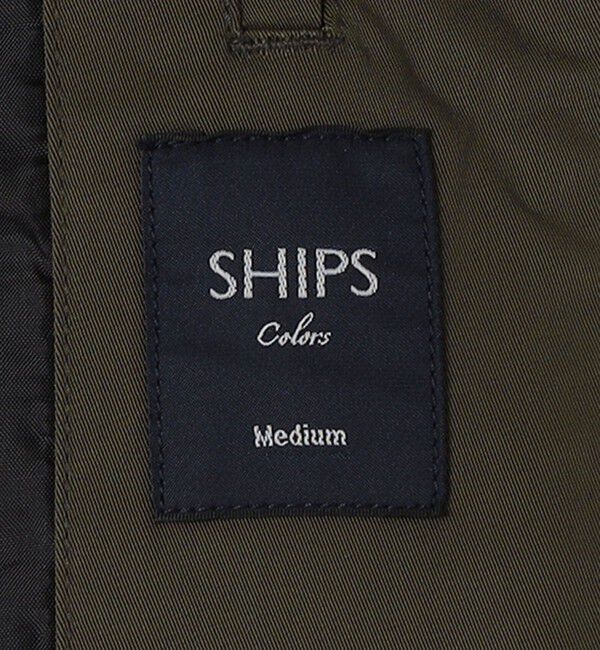 SHIPS Colors 「SHIPS Colors:〈撥水〉MA-1 ジャケット」|ブルゾン・スタジャン|