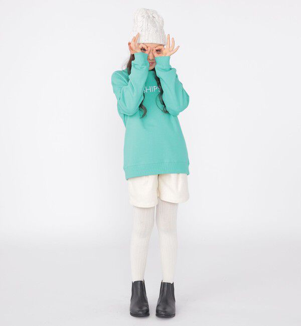 SHIPS KIDS「SHIPS KIDS:140～150cm / ツイード タック ショート パンツ」|その他|