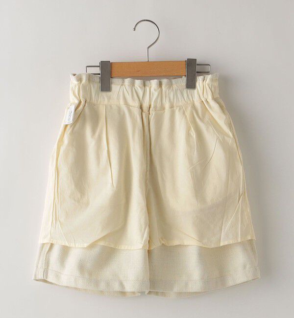 SHIPS KIDS「SHIPS KIDS:140～150cm / ツイード タック ショート パンツ」|その他|