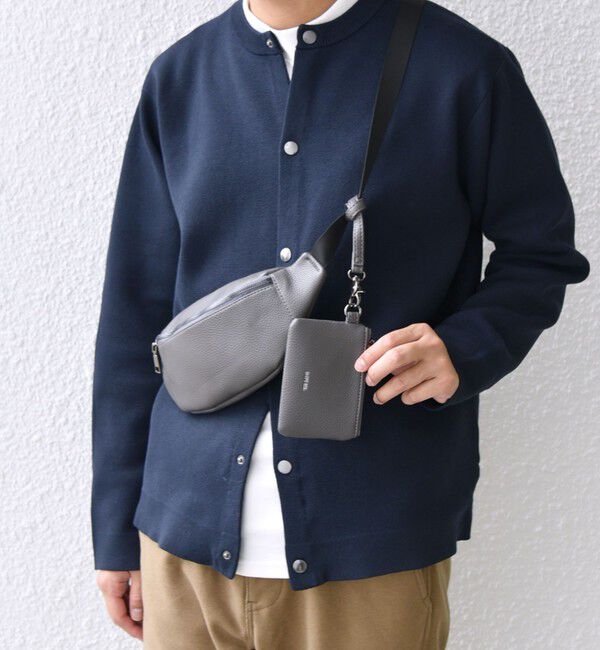 SHIPS any「SHIPS any: スプリット レザー ボディバッグ (カードケース付き)◇」|その他|