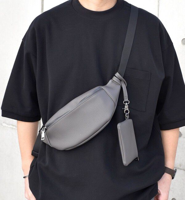 SHIPS any「SHIPS any: スプリット レザー ボディバッグ (カードケース付き)◇」|その他|