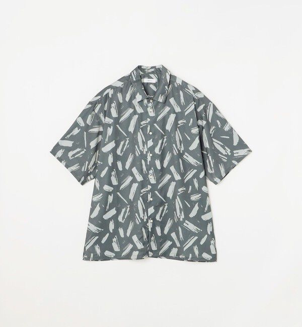 SHIPS any「SHIPS any: 〈洗濯機可能〉ブラッシュ パターン柄 レギュラーカラー シャツ◇」|シャツ・ブラウス|