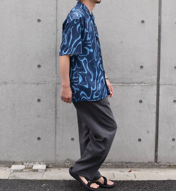 SHIPS any「SHIPS any: 〈洗濯機可能〉ブラッシュ パターン柄 レギュラーカラー シャツ◇」|シャツ・ブラウス|