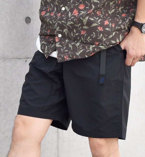 SHIPS any「【SHIPS any別注】GRAMiCCi: デュアラブルナイロン パッカブル ショーツ◇」|その他|ブラック