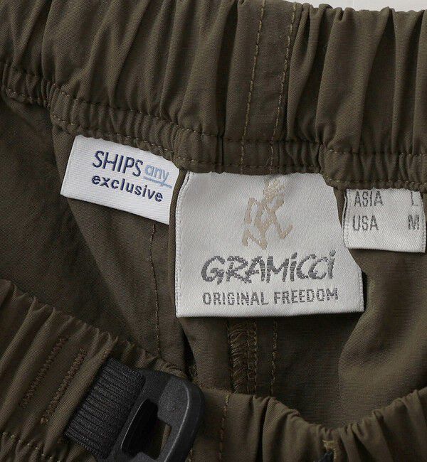 SHIPS any「【SHIPS any別注】GRAMiCCi: デュアラブルナイロン パッカブル ショーツ◇」|その他|