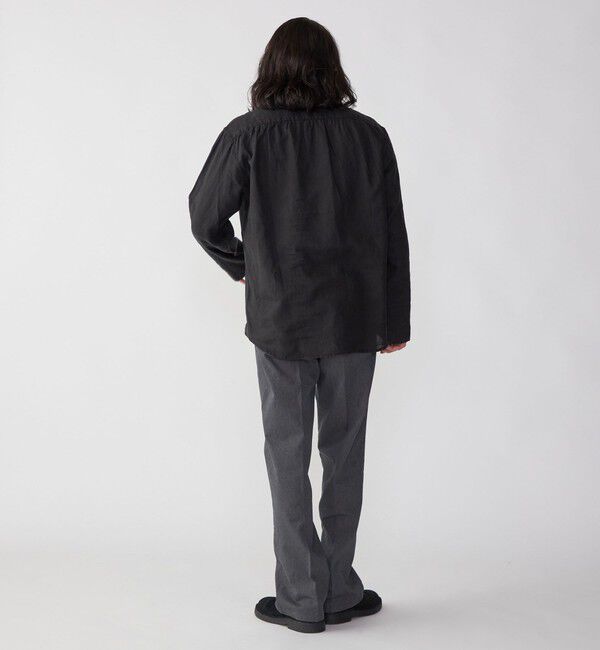 SHIPS「SHIPS: リネン ロングスリーブ カプリ シャツ」|シャツ・ブラウス|