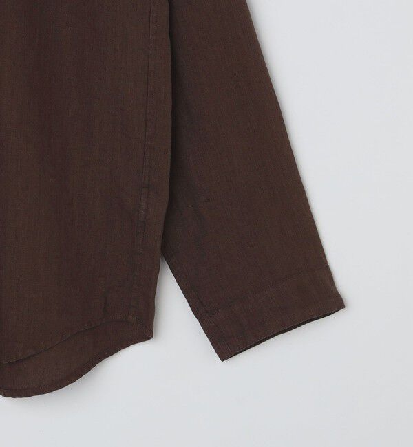 SHIPS「SHIPS: リネン ロングスリーブ カプリ シャツ」|シャツ・ブラウス|