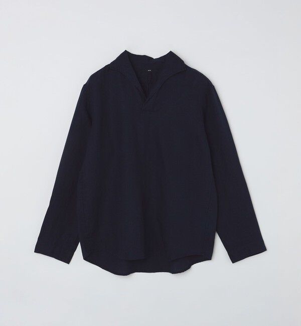 SHIPS「SHIPS: リネン ロングスリーブ カプリ シャツ」|シャツ・ブラウス|