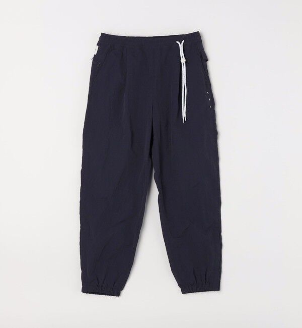 SHIPS any「迷迭香: ナイロン ハーベスト トレーナー パンツ」|カーゴ|ネイビー