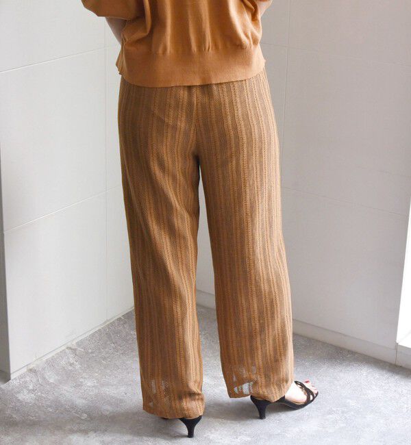 SHIPS any「SHIPS any:〈洗濯機可能〉シアー レース ジャカード パンツ」|その他|