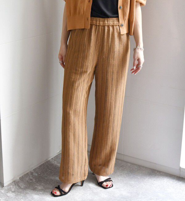 SHIPS any「SHIPS any:〈洗濯機可能〉シアー レース ジャカード パンツ」|その他|