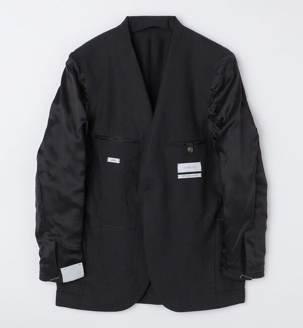SHIPS「【SHIPS別注】CARUSO: AIDA リネン ジャケット」|テーラードジャケット|