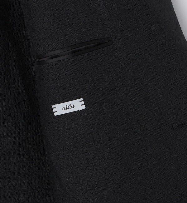 SHIPS「【SHIPS別注】CARUSO: AIDA リネン ジャケット」|テーラードジャケット|