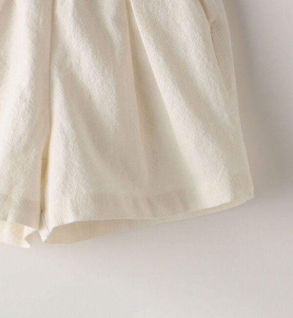 SHIPS KIDS「SHIPS KIDS:80～90cm / タック ショート パンツ」|その他|