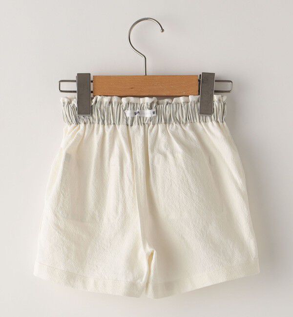 SHIPS KIDS「SHIPS KIDS:80～90cm / タック ショート パンツ」|その他|