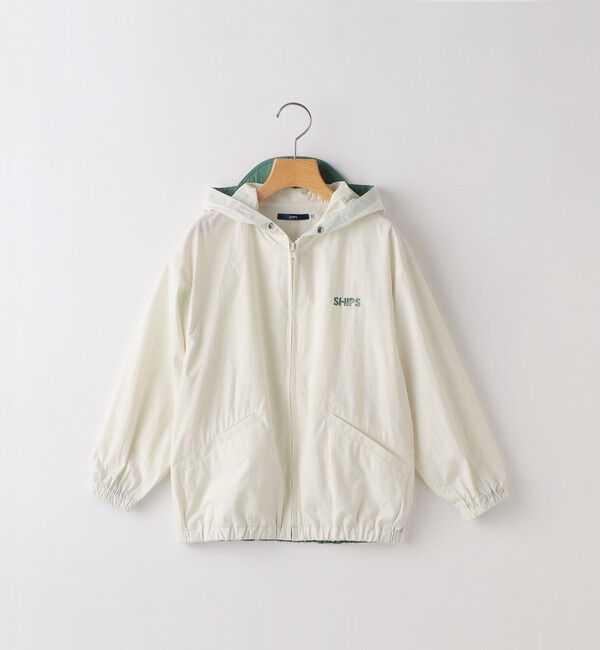 SHIPS KIDS「SHIPS KIDS:80～90cm / キャップ デザイン コットン パーカー」|その他|オフホワイト