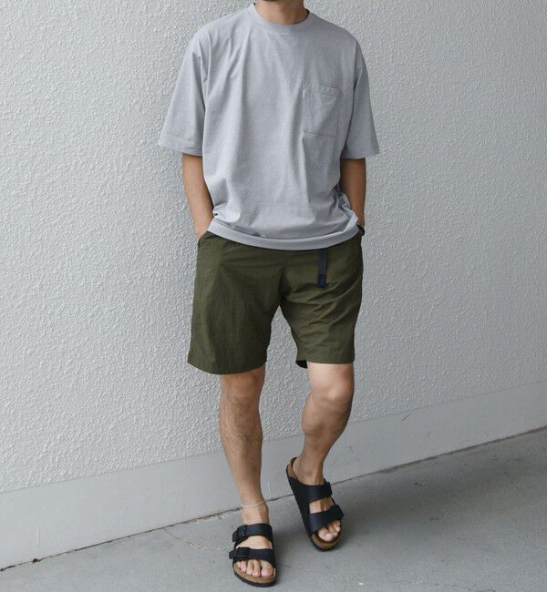 SHIPS any「【WEB限定】SHIPS any: リラックス ワンポイント ピスネーム ポケット Tシャツ（セットアップ対応）◇」|Tシャツ・カットソー|