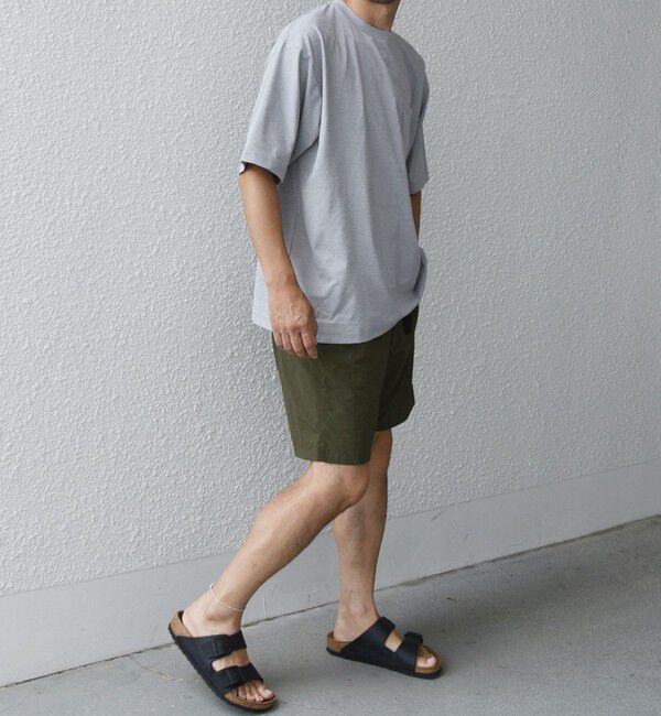 SHIPS any「【WEB限定】SHIPS any: リラックス ワンポイント ピスネーム ポケット Tシャツ（セットアップ対応）◇」|Tシャツ・カットソー|