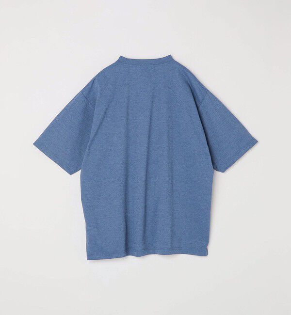 SHIPS any「【WEB限定】SHIPS any: リラックス ワンポイント ピスネーム ポケット Tシャツ（セットアップ対応）◇」|Tシャツ・カットソー|