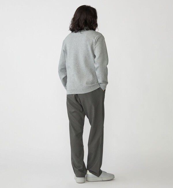 SHIPS「【WEB限定】SHIPS: テレワーク ビズ ワンポイントロゴ ハイゲージ ダブルニット スウェット」|スウェット・ジャージ|