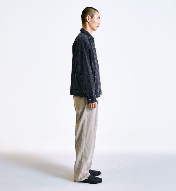 SHIPS「City Ambient Products: デニム ジップ ブルゾン」|ブルゾン・スタジャン|