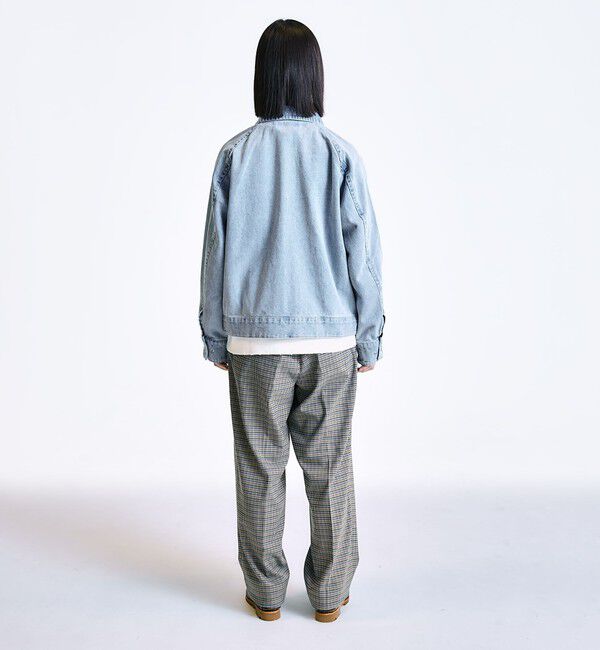 SHIPS「City Ambient Products: デニム ジップ ブルゾン」|ブルゾン・スタジャン|