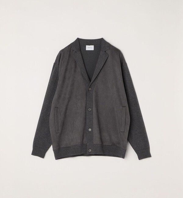 SHIPS any「SHIPS any: 〈手洗い可能〉コットン カシミヤ混 コンビ ニット ジャケット◇」|カーディガン|