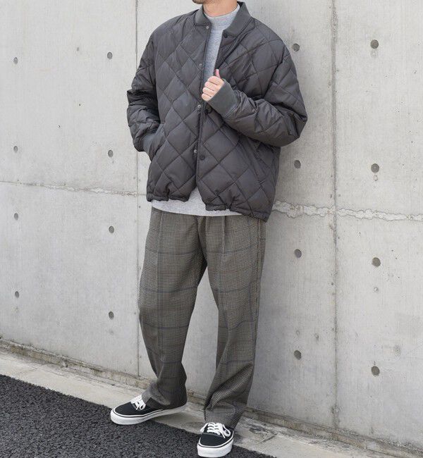 SHIPS any「【SHIPS any別注】TAION: 〈手洗い可能〉ダイヤキルト スピンドル ダウン ブルゾン◇」|ブルゾン・スタジャン|