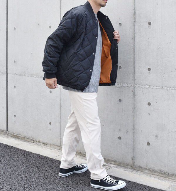 SHIPS any「【SHIPS any別注】TAION: 〈手洗い可能〉ダイヤキルト スピンドル ダウン ブルゾン◇」|ブルゾン・スタジャン|