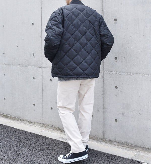 SHIPS any「【SHIPS any別注】TAION: 〈手洗い可能〉ダイヤキルト スピンドル ダウン ブルゾン◇」|ブルゾン・スタジャン|
