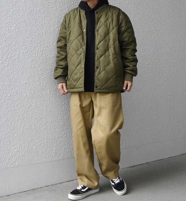 SHIPS any「【SHIPS any別注】TAION: 〈手洗い可能〉ダイヤキルト スピンドル ダウン ブルゾン◇」|ブルゾン・スタジャン|