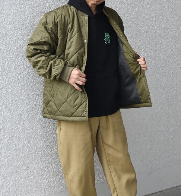 SHIPS any「【SHIPS any別注】TAION: 〈手洗い可能〉ダイヤキルト スピンドル ダウン ブルゾン◇」|ブルゾン・スタジャン|