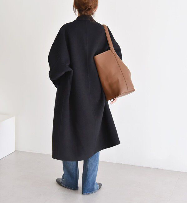 quaranciel「quaranciel: リバー チェスター ロング コート」|チェスターコート|