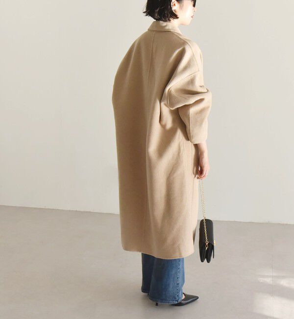 quaranciel「quaranciel: リバー チェスター ロング コート」|チェスターコート|