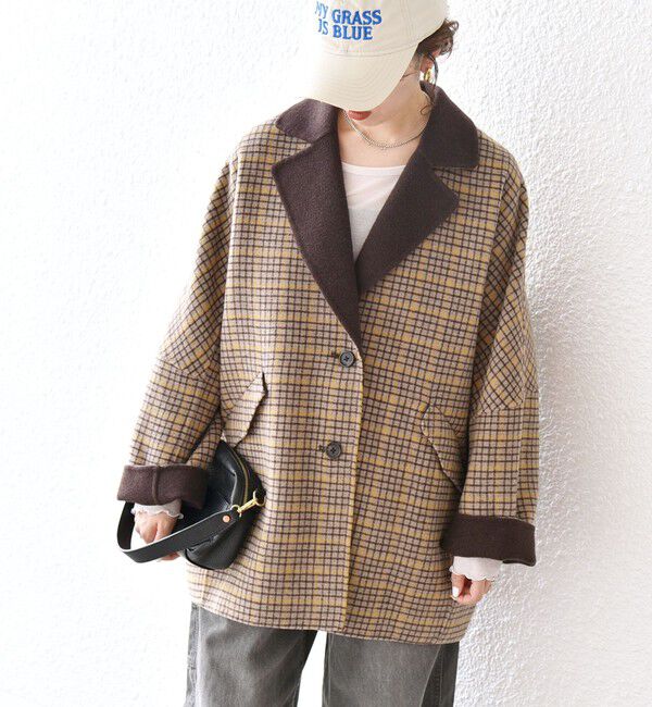 SHIPS any「SHIPS any: リバー テーラード ジャケット コート」|その他|